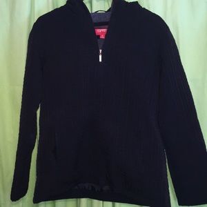 Esprit size Medium Black Quilted Jacket